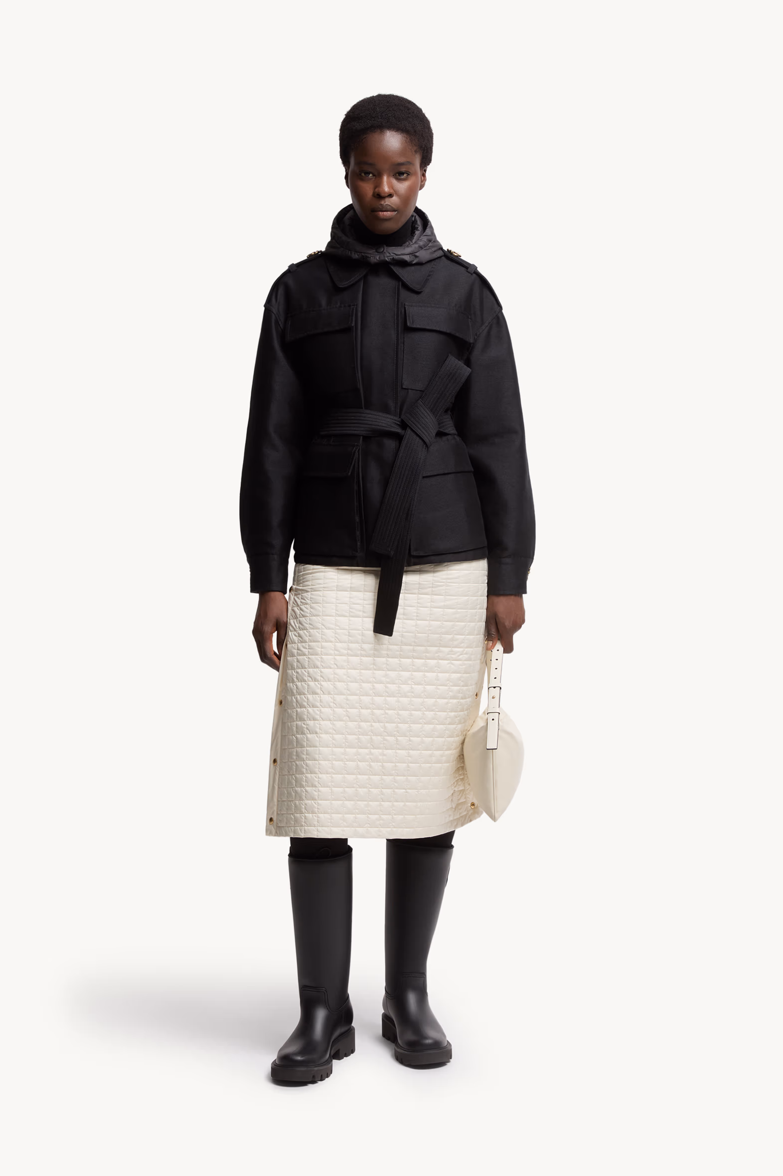 Plumífero de campo Essalois Mujer Negro Moncler 0